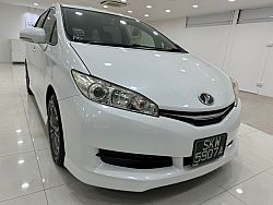 Toyota Wish 1.8 CVT Elegance 2015 White Push Start